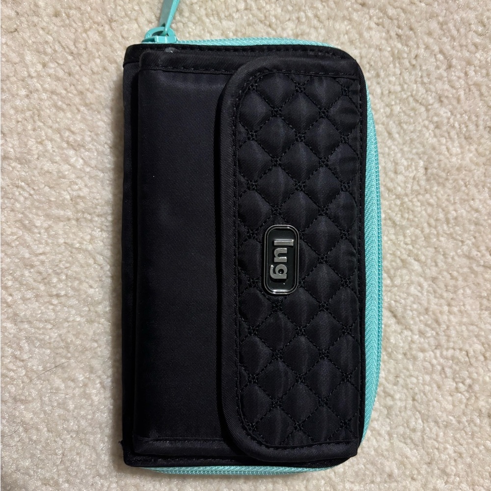 Lug Quilted Black and Teal Phone Case
